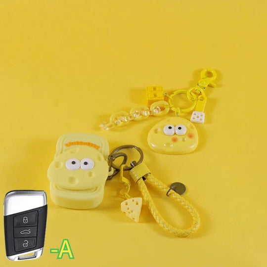 customized car key cover  cheese A plus