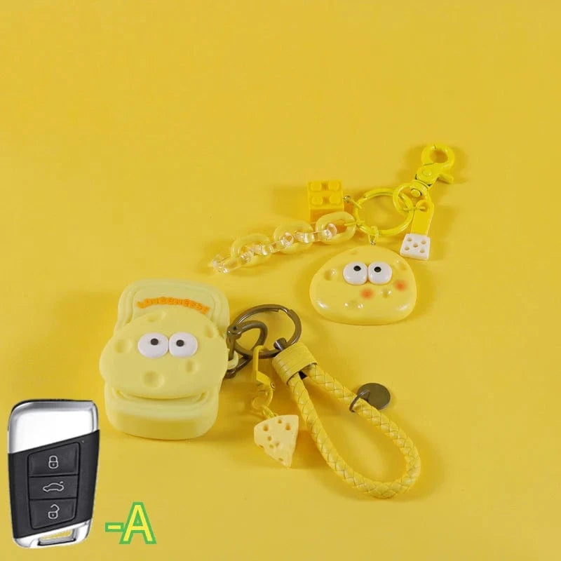 customized car key cover  cheese A plus