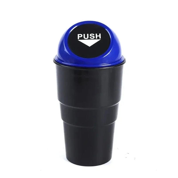 Cute car trash can   Blue