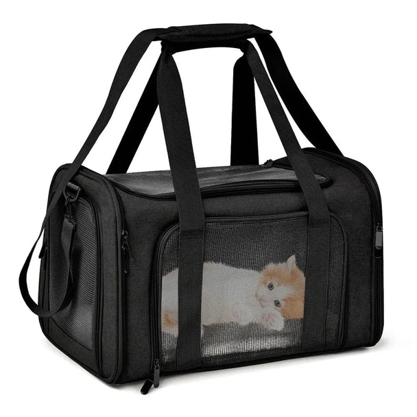 dog bed for car seat black / L (50x34x34cm)