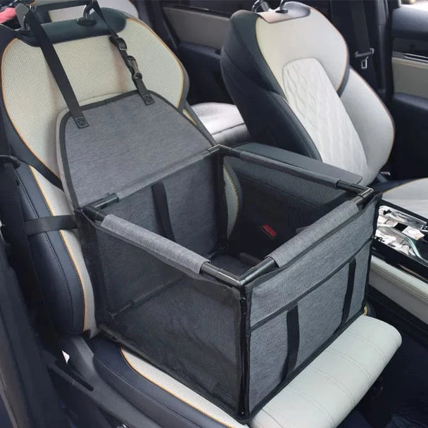 dog beds for back seat of car DARK GRAY