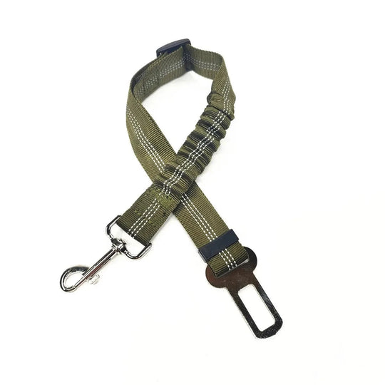 dog car seat belt harness  Army Green