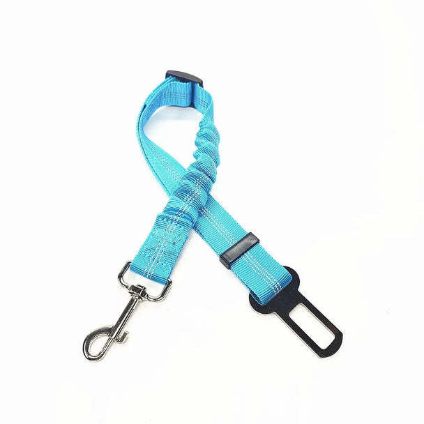 dog car seat belt  Sky Blue