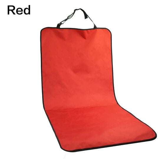 dog car seat cover waterproof Red
