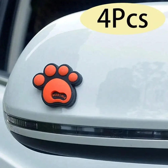 dog car stickers  Orange