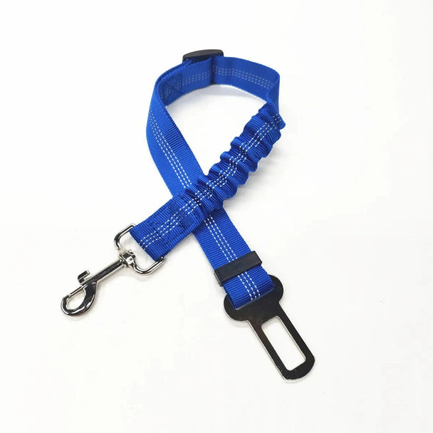 dog harness and seat belt  Blue