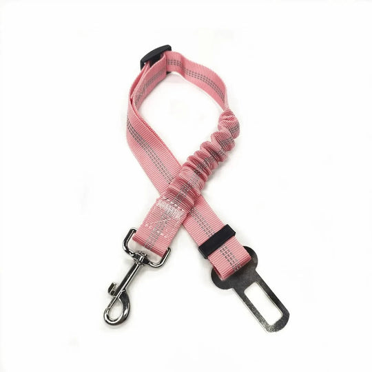 dog harness seat belt  Light  Pink
