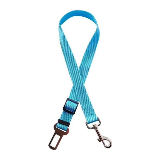 dog seat belt harness for car | SafePup CWQY-4-Sky Blue
