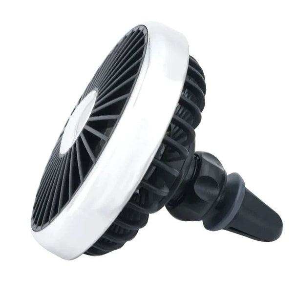 Fan for car  Black silver