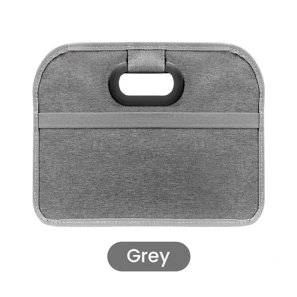 Folding car trunk organizer GRAY