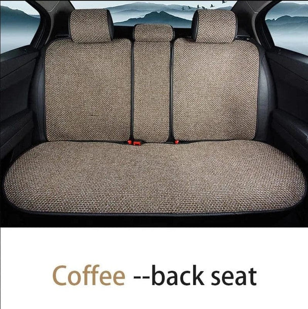 for car seat cover 1PC Rear Coffee