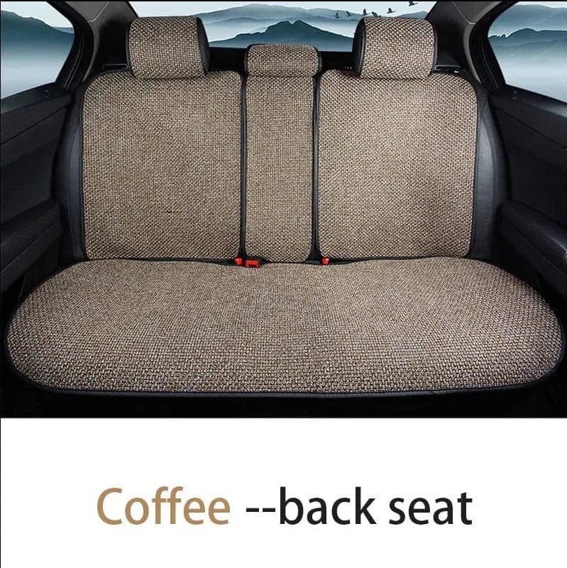 for car seat cover 1PC Rear Coffee