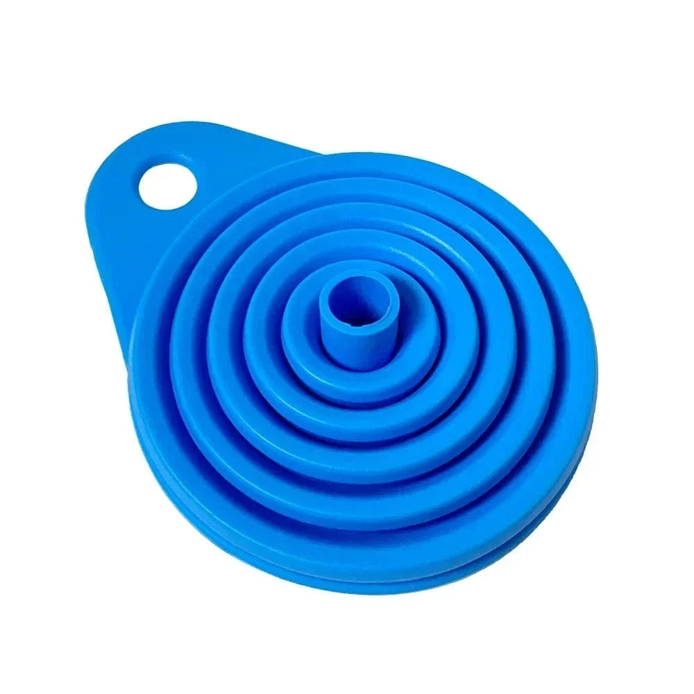 Funnel gasoline engine oil   Large Blue