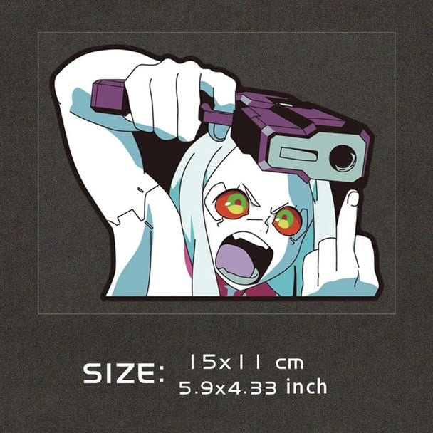 funny stickers for car A-229 L  15x11cm