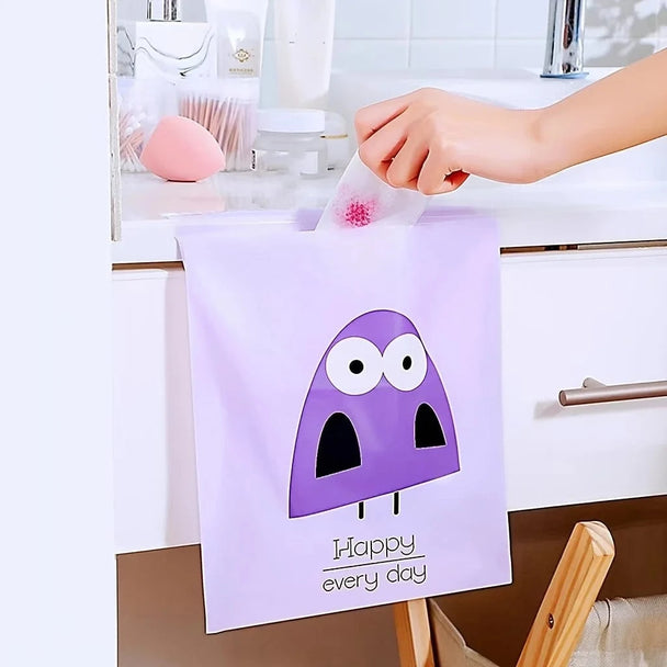 Garbage bag for car Purple