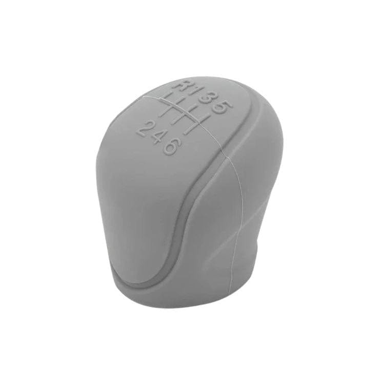 gear shift knob cover silicone Gray