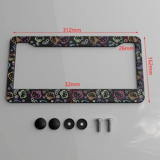 Girly car steering wheel covers A4 Round hole
