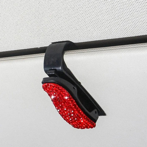 Glasses clip for car visors   RD