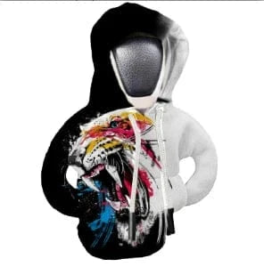Greddy shift knob hoodie  White Tiger
