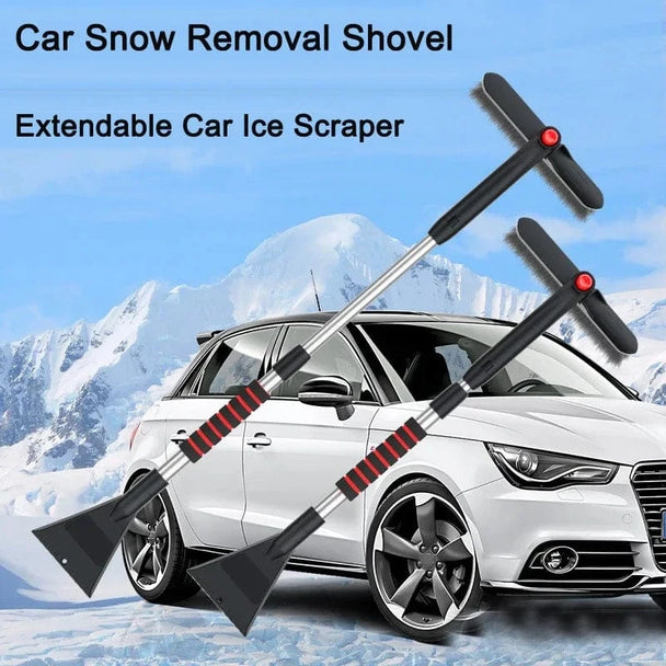 heated ice scraper for car​  black