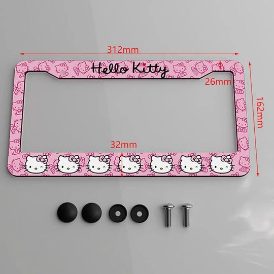 Hello Kitty Steering wheel cover pink  A7 Round hole