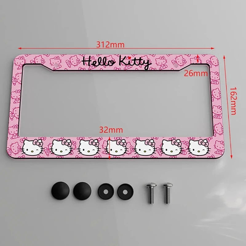 Hello Kitty Steering wheel cover pink  A7 Round hole