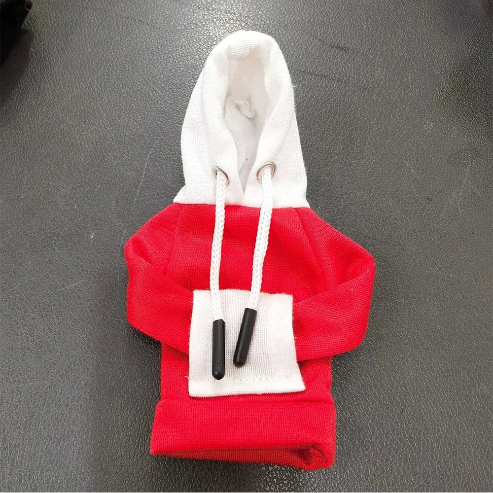hoodie car gear shift cover red bull Red White