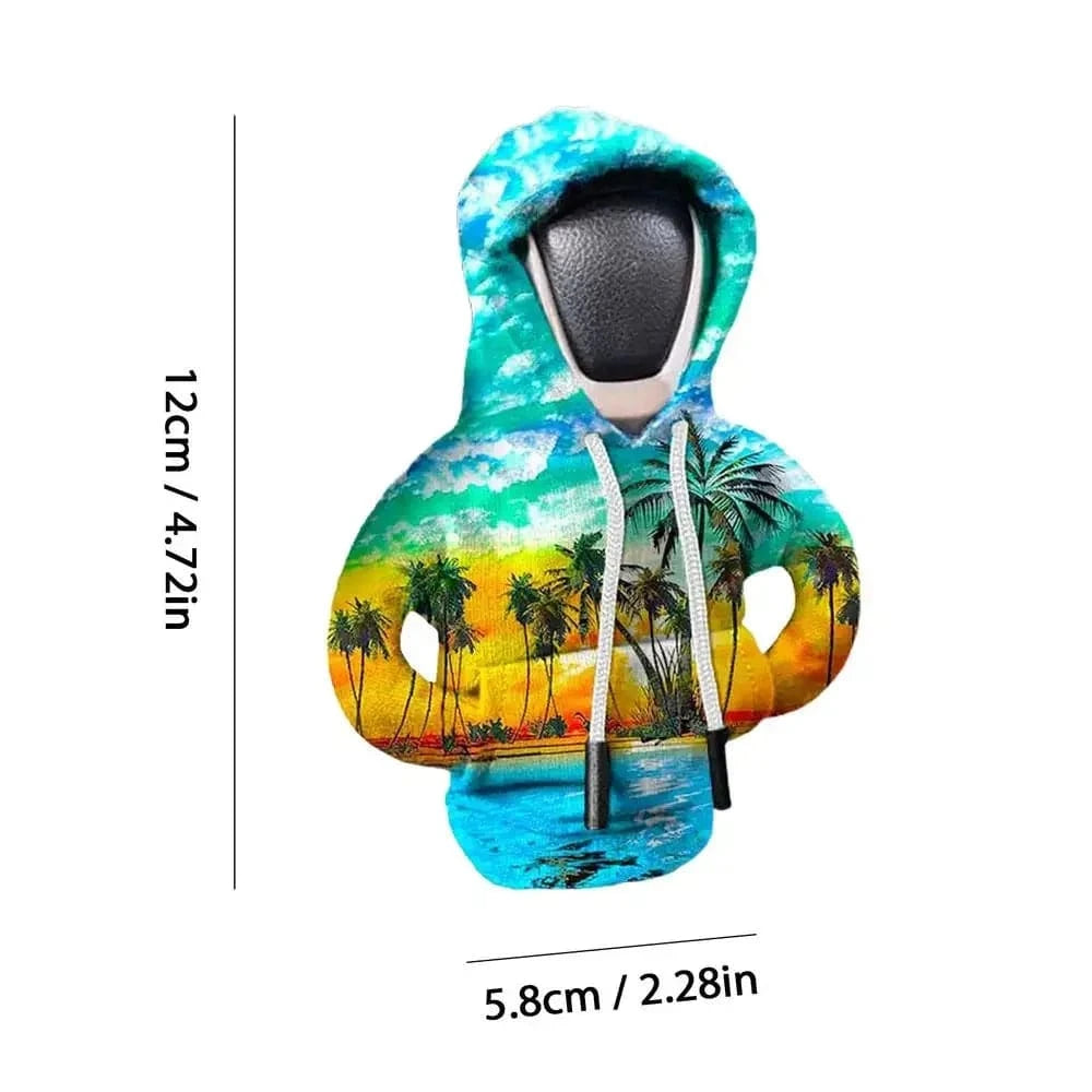hoodie gear shift cover  Coconut Trees