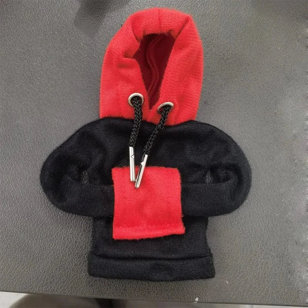 hoodie shift knob cover​  Black Red