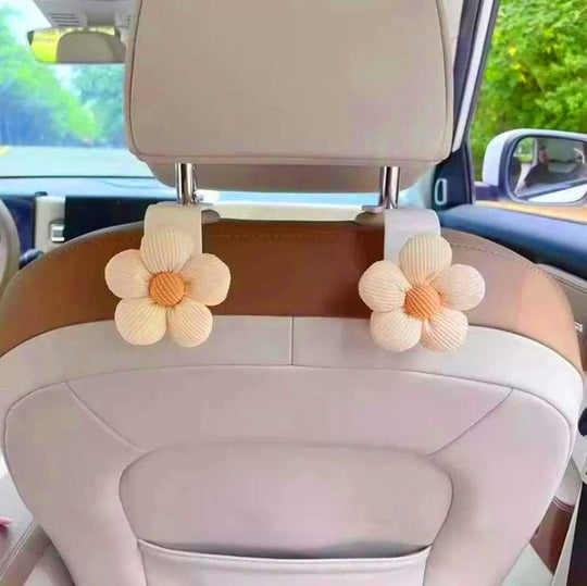 Hooks for car seats​  White -2pcs