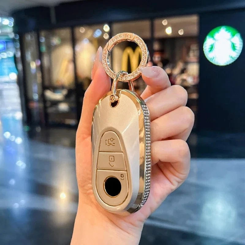 key case for car keys​ D-Grey-buckle