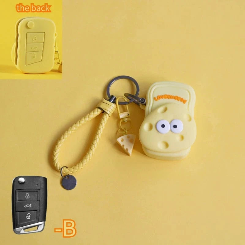 key cover for car keys cheese B