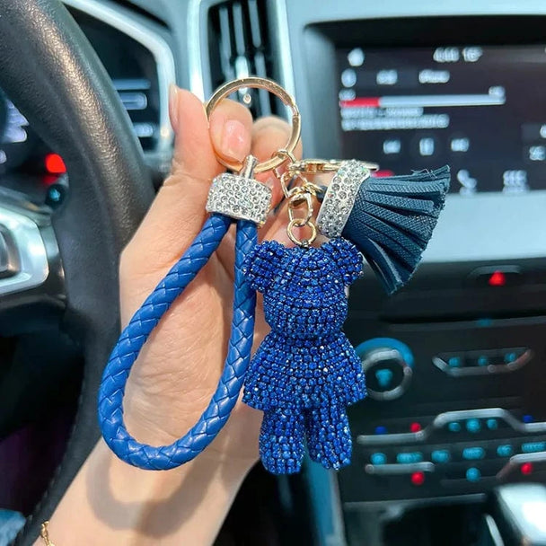 keyring car keys​  Blue