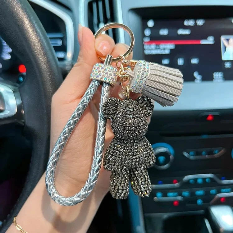 keyring for car GRAY