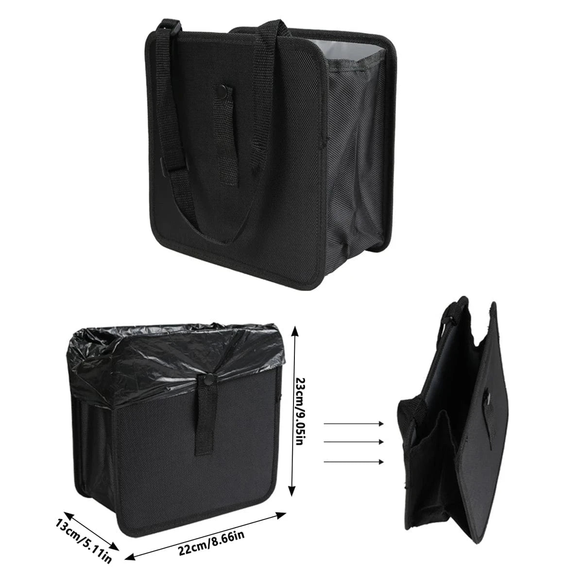Large car trash can  6.58L 1PCS