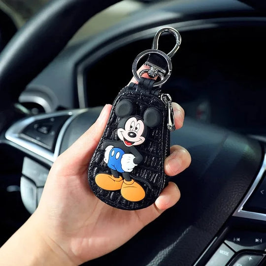 leather car key cover L