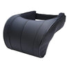 leather car neck pillow  Black