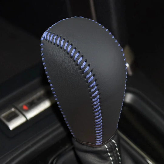 leather gear shift knob cover​ C