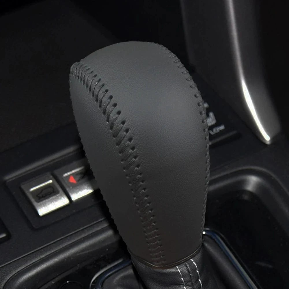 leather gear shift knob side cover​ B