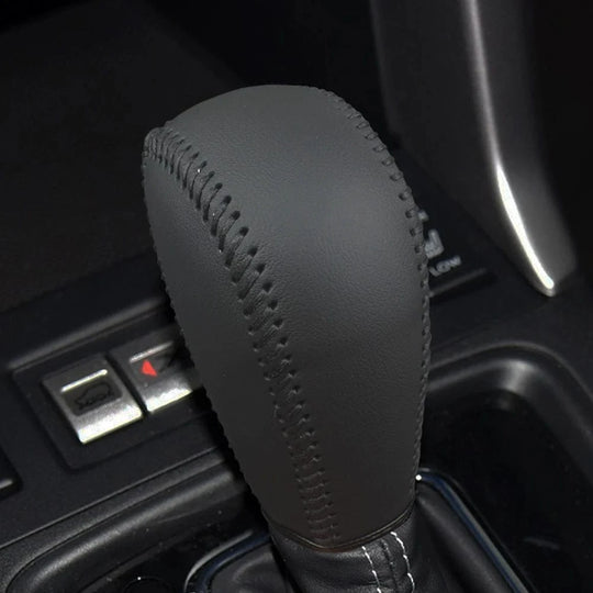 leather gear shift knob side cover​ B