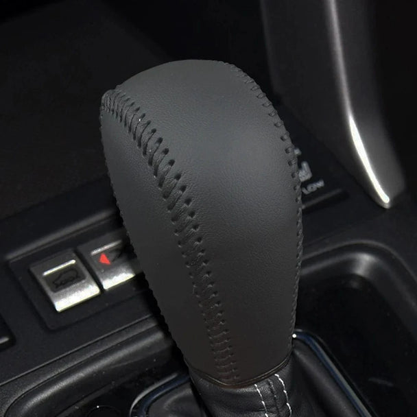 leather gear shift knob side cover​ B