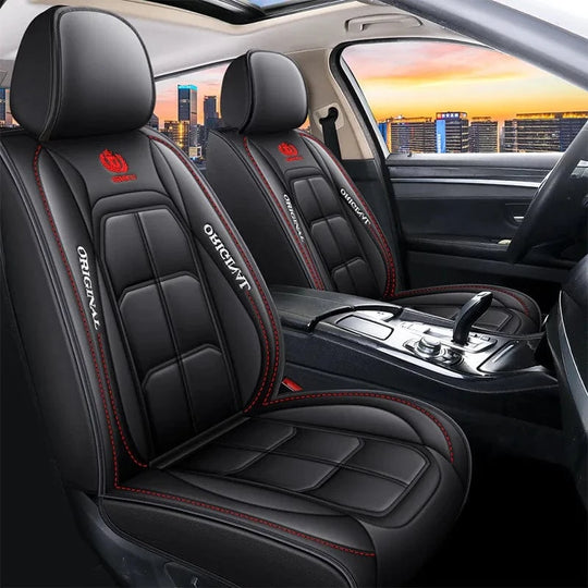 leather seat cover for car seat blcak 1pcs