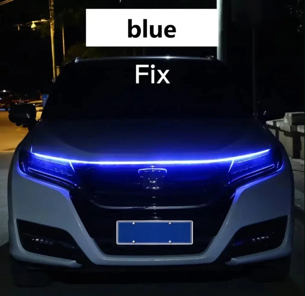 led light bar for cars exterior Blue / 120cm