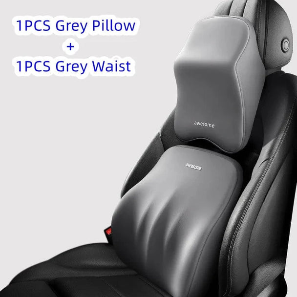 lumbar support for a car AB 1 Sets Car Grey