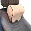 lumbar support for car walmart​ Black leather pillow / CHINA