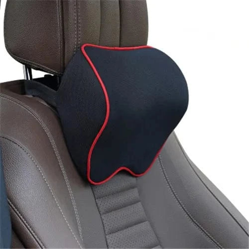 lumbar support for car walmart​ Black leather pillow / CHINA