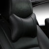 lumbar support for car walmart​ Black leather pillow / CHINA