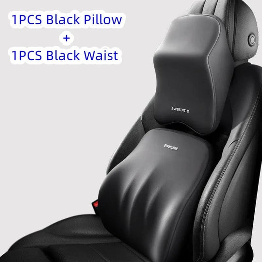 lumbar support for the car​ AB 1 Sets Car Black