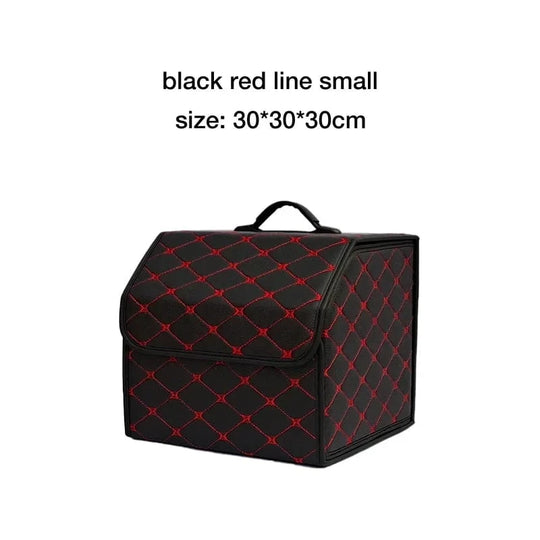 Luxury car trunk organizer  Red S