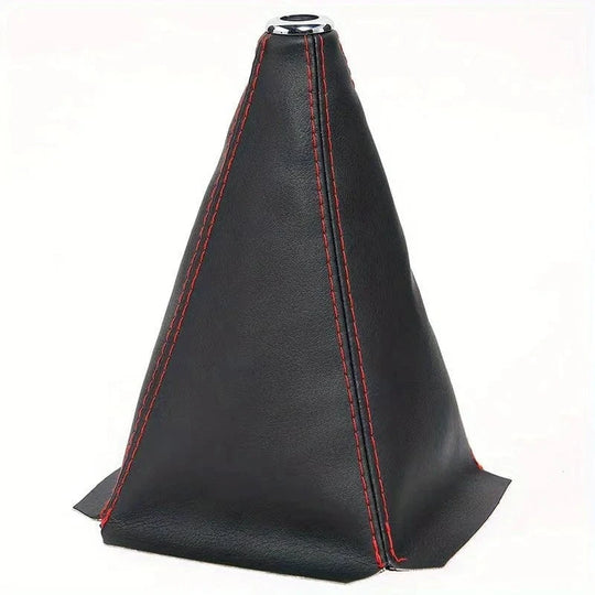 Manual shifter boot cover Black-RedLine